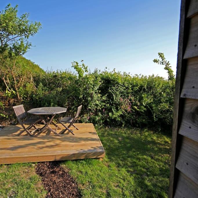 布德Tiny House On Isolated Farm By The Cornish Coast别墅 外观 照片